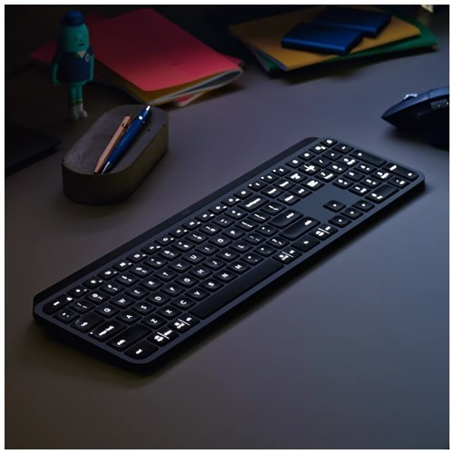 Клавиатура Logitech MX Keys Graphite (Графитовая) 920-009417 EAC Клавиатура Logitech MX Keys Graphite (Графитовая) 920-009417 EAC