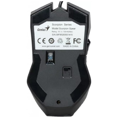 Проводная мышь Genius Scorpion Spear USB оптическая Проводная мышь Genius Scorpion Spear USB оптическая