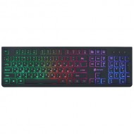 Клавиатура Oklick 440ML Slim LED USB Black (Черная)