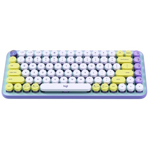Клавиатура Logitech Wireless Keyboard POP Keys Daydream Mint (Белый/Мятный) 920-010717 EAC Клавиатура Logitech Wireless Keyboard POP Keys Daydream Mint (Белый/Мятный) 920-010717 EAC