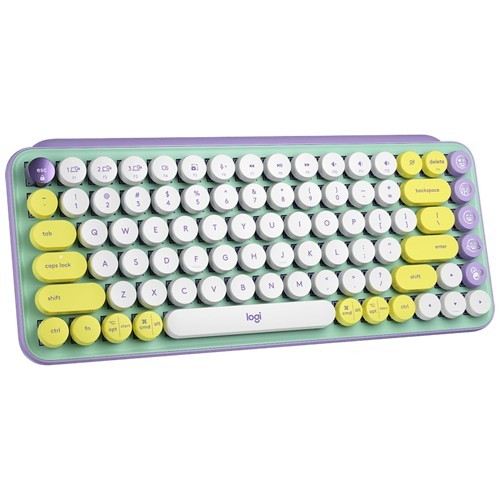 Клавиатура Logitech Wireless Keyboard POP Keys Daydream Mint (Белый/Мятный) 920-010717 EAC Клавиатура Logitech Wireless Keyboard POP Keys Daydream Mint (Белый/Мятный) 920-010717 EAC