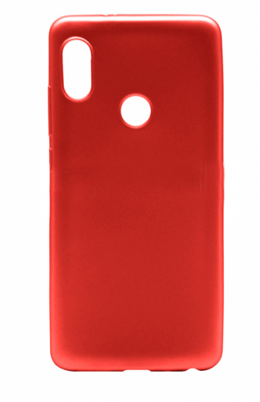 Силиконовая накладка для Xiaomi Mi A2/6X (красная) J-CASE
