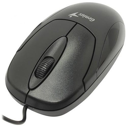 Проводная мышь Genius Xscroll V3 USB оптическая Black (Черная)