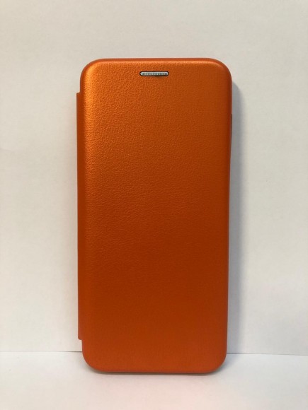 Чехол книжка для Samsung Galaxy A50 (Оранжевая)