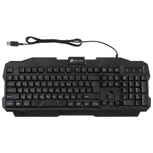 Клавиатура Oklick 757G Madness USB Black (Черная) Клавиатура Oklick 757G Madness USB Black (Черная)
