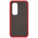 Силиконовая накладка для Xiaomi Mi Note 10 Lite Skin Feeling (Красная рамка)