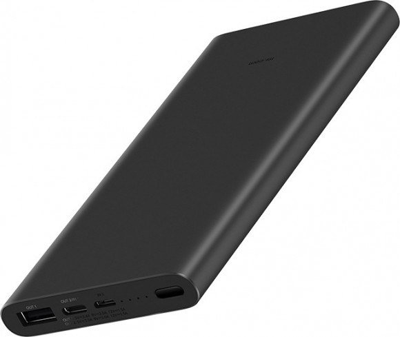 Аккумулятор Xiaomi Mi Power Bank 3 10000 (PLM12ZM) черный