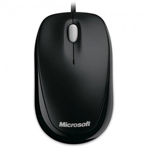 Проводная мышь Microsoft Compact Optical Mouse 500 USB оптическая (U81-00083) Black (Черная)  (10289)