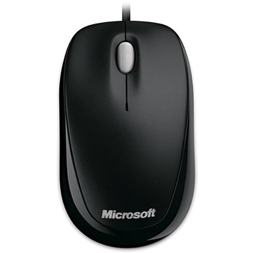 Проводная мышь Microsoft Compact Optical Mouse 500 USB оптическая (U81-00083) Black (Черная)