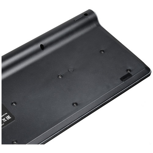 Клавиатура Oklick 490ML Slim Multimedia LED USB Black (Черная)