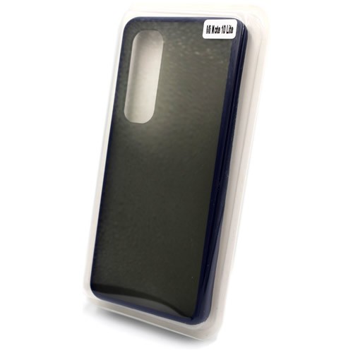 Силиконовая накладка для Xiaomi Mi Note 10 Lite Skin Feeling (Синяя рамка) Силиконовая накладка для Xiaomi Mi Note 10 Lite Skin Feeling (Синяя рамка)