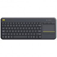 Беспроводная клавиатура Logitech K400 Plus Wireless Touch Keyboard USB Black (Черный) EAC Беспроводная клавиатура Logitech K400 Plus Wireless Touch Keyboard USB Black (Черный) EAC