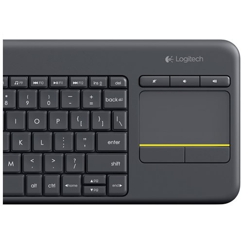 Беспроводная клавиатура Logitech K400 Plus Wireless Touch Keyboard USB Black (Черный) EAC Беспроводная клавиатура Logitech K400 Plus Wireless Touch Keyboard USB Black (Черный) EAC