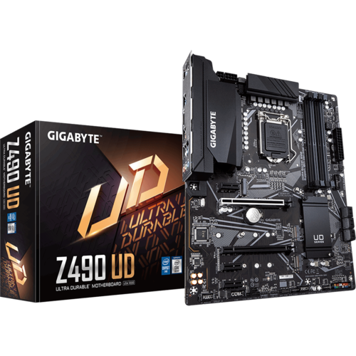 Материнская плата Gigabyte Z490 LGA1200 DDR4 (Z490 UD) ATX, Ret EAC Материнская плата Gigabyte Z490 LGA1200 DDR4 (Z490 UD) ATX, Ret EAC