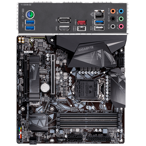 Материнская плата Gigabyte Z490 LGA1200 DDR4 (Z490M Gaming X) mATX, Ret EAC