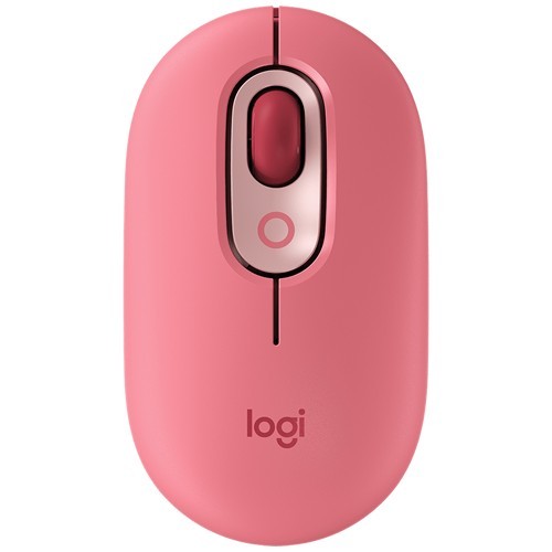 Беспроводная мышь Logitech POP Mouse Heartbreaker Rose (Розовый) 910-006548 EAC