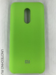 Чехол накладка с логотипом Mi для Xiaomi redmi 5 зеленая Чехол накладка с логотипом Mi для Xiaomi redmi 5 зеленая