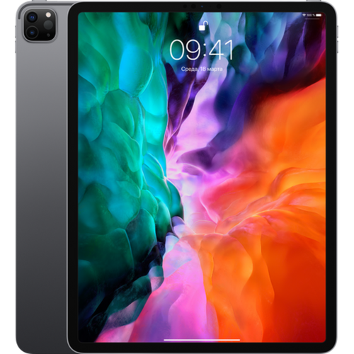 Планшет Apple iPad Pro 12.9 (2020) 256GB Wi-Fi + Cellular Space Grey (Серый космос) EAC