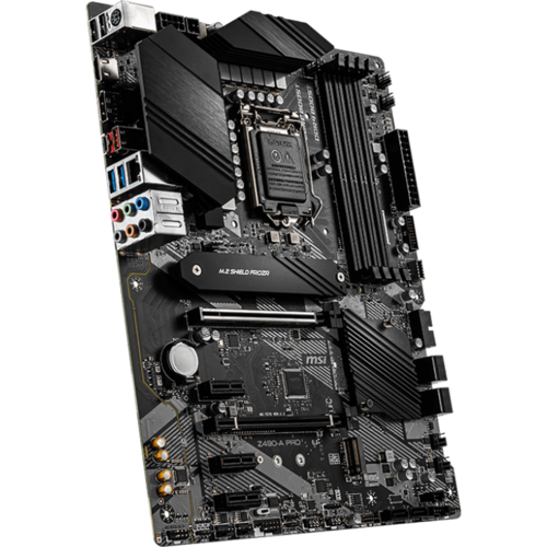 Материнская плата MSI Z490 LGA1200 DDR4 (Z490-A Pro) ATX, Ret EAC Материнская плата MSI Z490 LGA1200 DDR4 (Z490-A Pro) ATX, Ret EAC