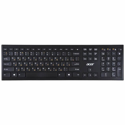 Беспроводная клавиатура Acer OKR010 USB Black (Черная)
