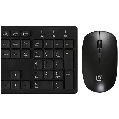 Комплект беспроводной Oklick 240M USB Black (Черный)