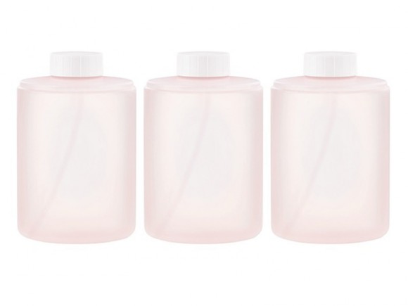 Сменный блок для дозатора Xiaomi Mijia Automatic Foam Soap Dispenser Pink (Розовый) 3шт