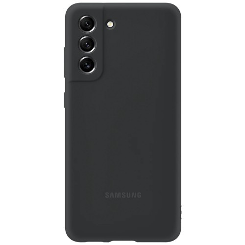 Клип-кейс Samsung Silicone для Galaxy S21 FE темно-серый (EF-PG990TBEGRU)