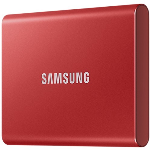 Внешний накопитель Samsung T7 SSD USB 3.2 2Tb Red (Красный) MU-PC2T0R/WW