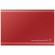 Внешний накопитель Samsung T7 SSD USB 3.2 2Tb Red (Красный) MU-PC2T0R/WW