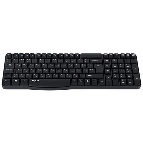 Комплект беспроводной Rapoo X1800S USB Black (Черный)