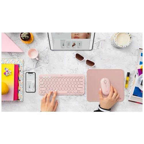 Коврик для мыши Logitech Mouse Pad Studio Series Darker Rose (Розовый) 956-000050 EAC Коврик для мыши Logitech Mouse Pad Studio Series Darker Rose (Розовый) 956-000050 EAC
