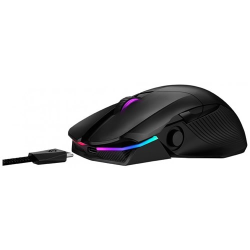 Беспроводная мышь ASUS Rog Chakram Black (Черный) 90MP01K0-BMUA00 EAC Беспроводная мышь ASUS Rog Chakram Black (Черный) 90MP01K0-BMUA00 EAC