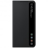 Чехол-книжка Samsung Smart Clear View для Galaxy S21 FE темно-серый (EF-ZG990CBEGRU)