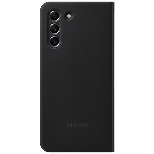 Чехол-книжка Samsung Smart Clear View для Galaxy S21 FE темно-серый (EF-ZG990CBEGRU) Чехол-книжка Samsung Smart Clear View для Galaxy S21 FE темно-серый (EF-ZG990CBEGRU)