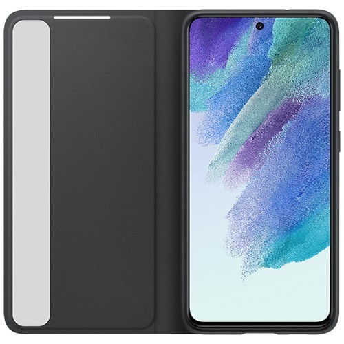 Чехол-книжка Samsung Smart Clear View для Galaxy S21 FE темно-серый (EF-ZG990CBEGRU) Чехол-книжка Samsung Smart Clear View для Galaxy S21 FE темно-серый (EF-ZG990CBEGRU)