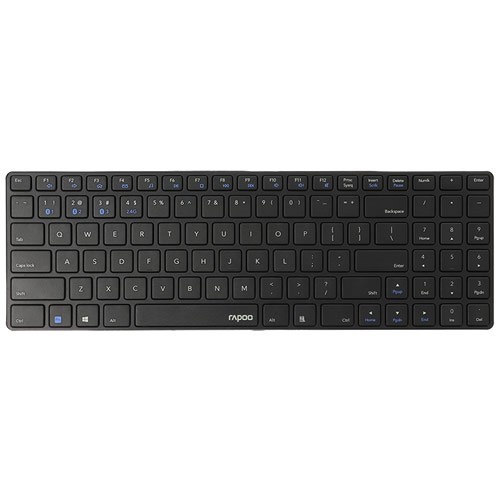 Беспроводная клавиатура Rapoo E9100M USB Black (Черная)