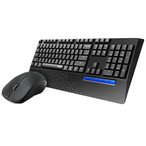 Комплект беспроводной Rapoo X1960 USB Black (Черный)