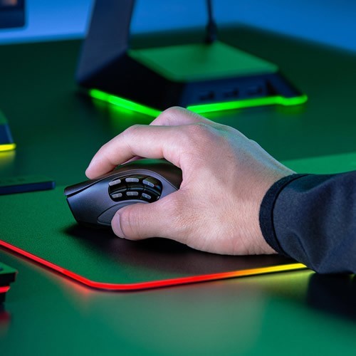 Беспроводная мышь Razer Naga Pro Black (Черный) RZ01-03420100-R3G1 EAC Беспроводная мышь Razer Naga Pro Black (Черный) RZ01-03420100-R3G1 EAC