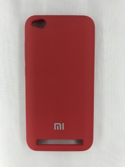 Чехол накладка с логотипом Mi для Xiaomi redmi 5A Красный