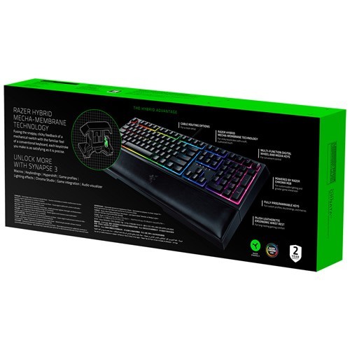Клавиатура Razer Ornata V2 USB Black (Черная) Клавиатура Razer Ornata V2 USB Black (Черная)