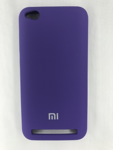 Чехол накладка с логотипом Mi для Xiaomi redmi 5A Фиолетовый
