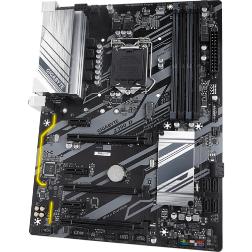 Материнская плата Gigabyte Z390 LGA1151v2 DDR4 (Z390 D) ATX, Ret EAC Материнская плата Gigabyte Z390 LGA1151v2 DDR4 (Z390 D) ATX, Ret EAC