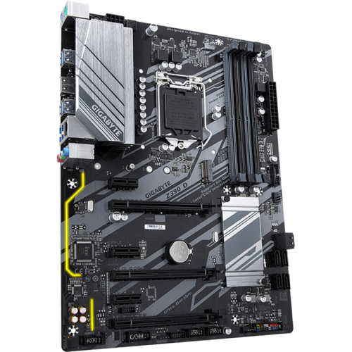 Материнская плата Gigabyte Z390 LGA1151v2 DDR4 (Z390 D) ATX, Ret EAC Материнская плата Gigabyte Z390 LGA1151v2 DDR4 (Z390 D) ATX, Ret EAC