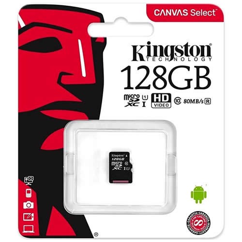 Карта памяти Kingston microSD 128Gb