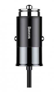 Автомобильное зарядное устройство Baseus Enjoy Together 2in1 Type-C+Lightning Car Charger CCALL-EL0G