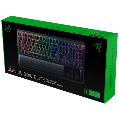 Клавиатура Razer BlackWidow Elite (Yellow Switch) USB Black (Черная) Клавиатура Razer BlackWidow Elite (Yellow Switch) USB Black (Черная)