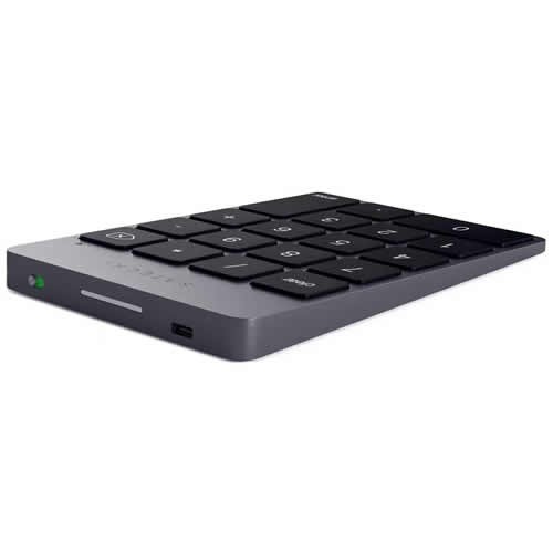 Цифровая клавиатура Satechi Aluminum Keypad Numpad (ST-SALKPM) Bluetooth Space Gray (Серый космос) Цифровая клавиатура Satechi Aluminum Keypad Numpad (ST-SALKPM) Bluetooth Space Gray (Серый космос)
