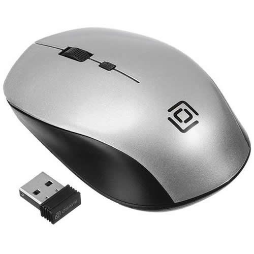 Беспроводная мышь Oklick 565MW USB оптическая Glossy Black/Silver (Черно-серебристая) Беспроводная мышь Oklick 565MW USB оптическая Glossy Black/Silver (Черно-серебристая)