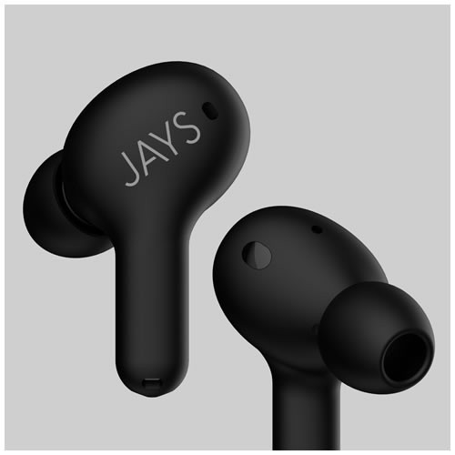 Беспроводные наушники Jays t-Seven True Wireless Black (Черный) EAC Беспроводные наушники Jays t-Seven True Wireless Black (Черный) EAC