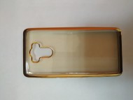 Чехол-накладка для Xiaomi Redmi 4 Pro прозрачная с золотой рамкой Чехол-накладка для Xiaomi Redmi 4 Pro прозрачная с золотой рамкой